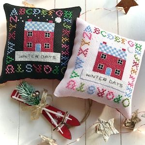 Winter Alphabet Pincushion Pattern