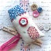 Button Houses Pattern - Etsy