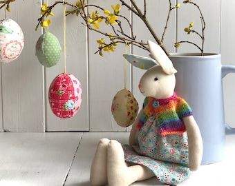 Fabric Eggs Pattern