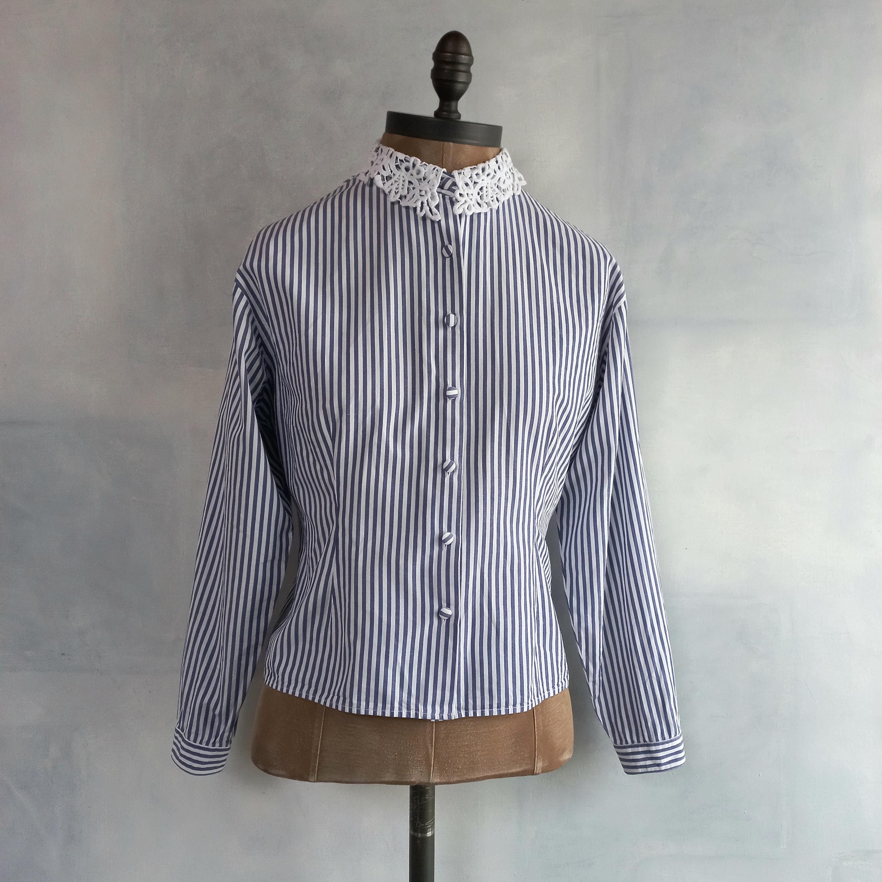 ファッション・ブランド Vintage Clothes / 1990's Lace Shirt 90s Lace Shirt - Etsy