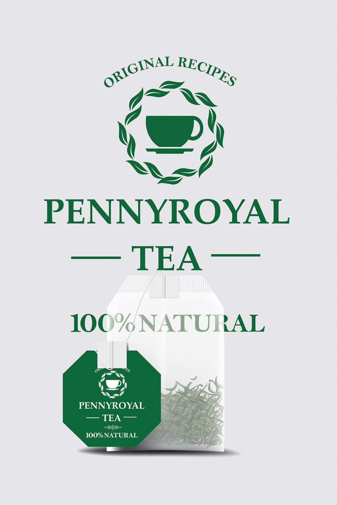 Poster Pennyroyal Tea Tea print Etsy Nederland