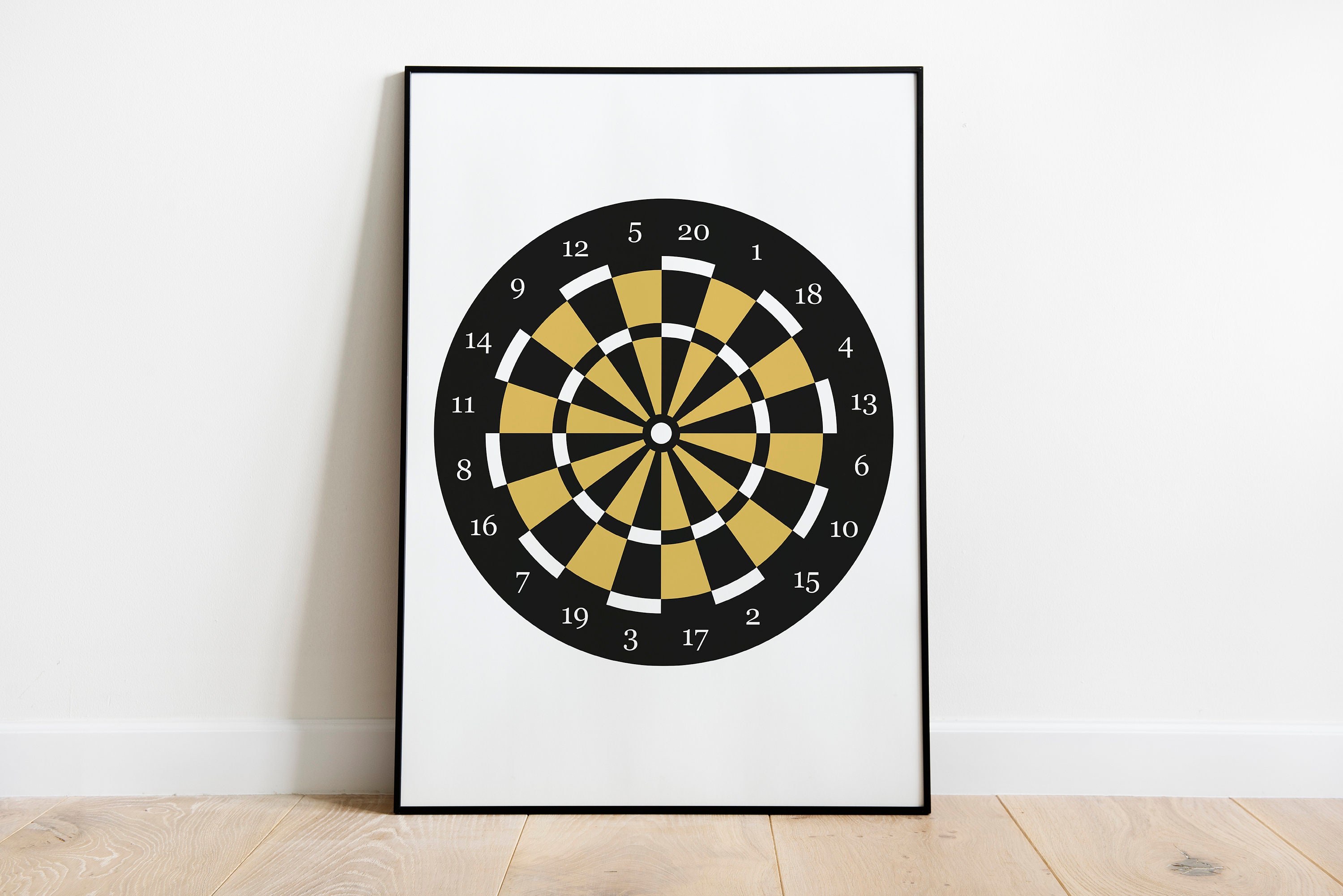Poster dartboard dartboard print Etsy España