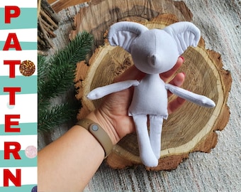 Fairy Doll Patterns, soft Elf doll tutorial,  rag doll sewing pattern