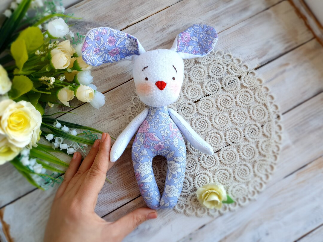 Bunny Pattern Rabbit Stuffed Animal Pattern Soft Toy Pdf Pattern Stuff ...