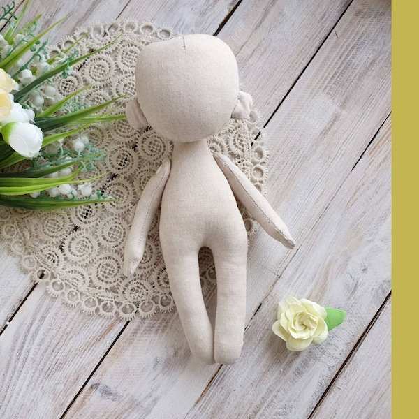 PDF, Cloth Doll Pattern 9 " , Soft Doll Pattern, rag doll pattern