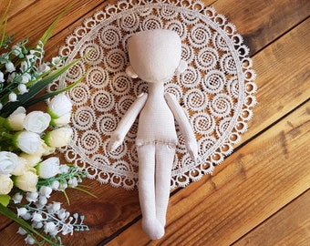 8" Rag Doll Sewing Pattern: PDF Tutorial