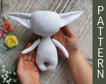 Fairy Rag Doll Sewing Pattern: 8" Handmade Toy (PDF Pattern)