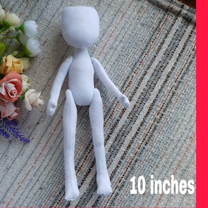 Rag Doll Sewing Pattern: 10 1/2 Inch Humanoid (PDF)