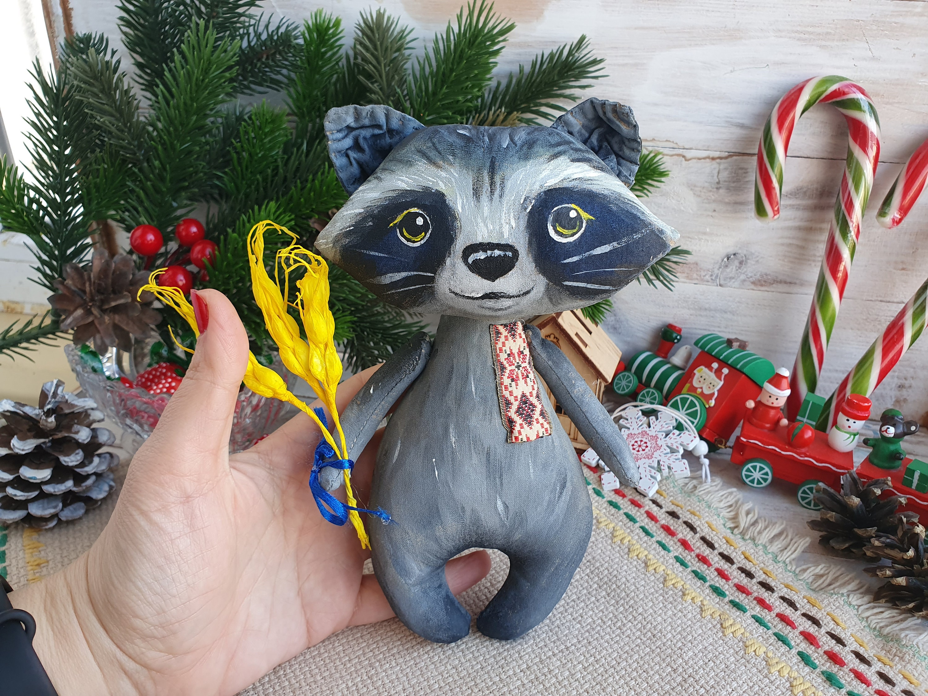 Raccoon PDF Pattern With Instructions-diy-svg, Instant Download - Etsy