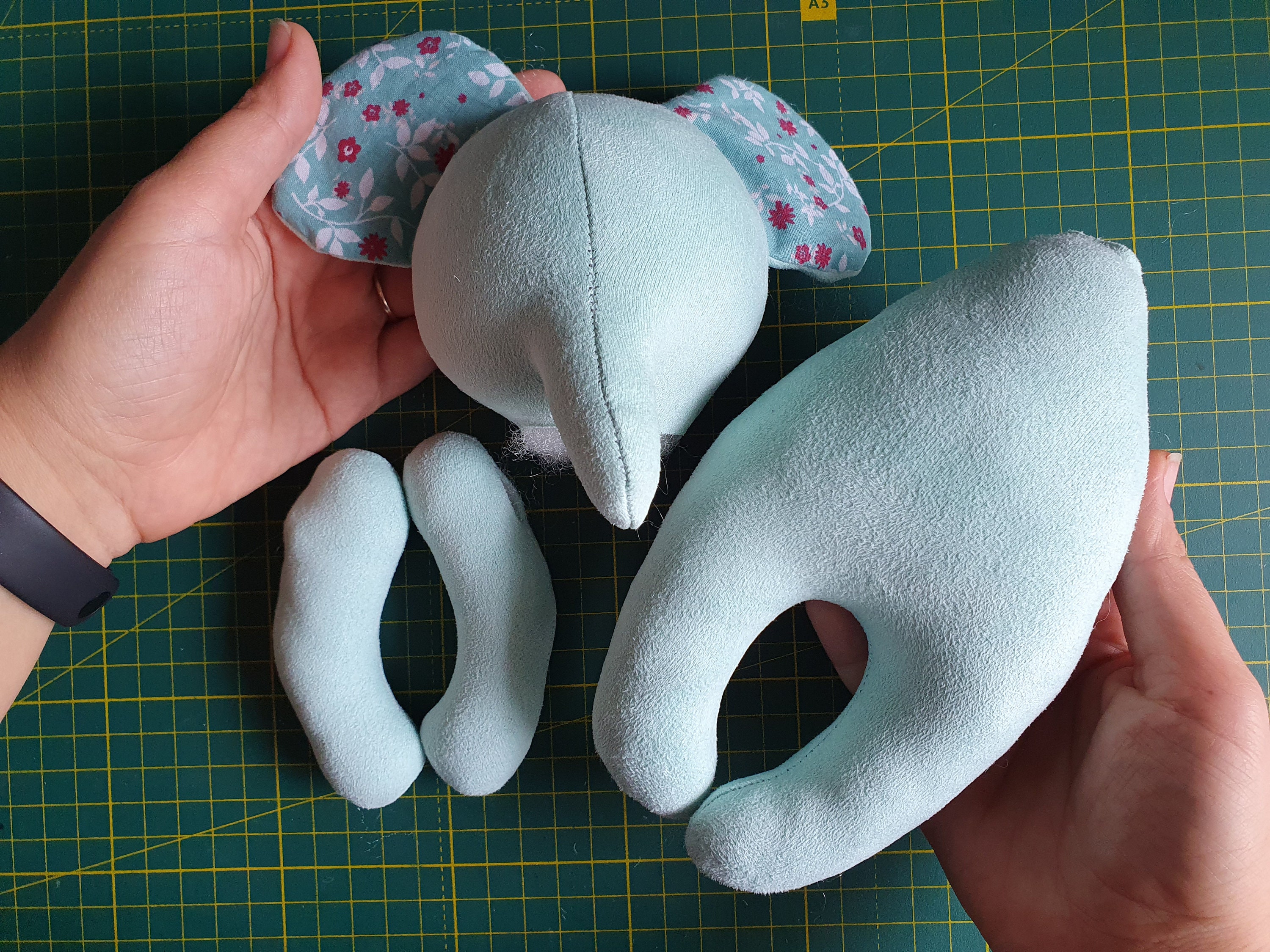 Plush Pattern Elephant Sewing Pattern Elephant Pattern - Etsy