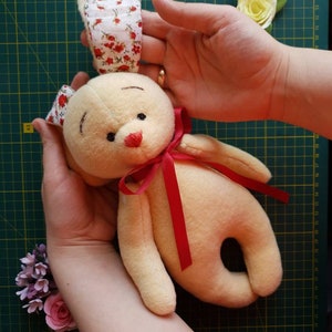 Stuffed Bunny Pattern / Plush Toy Pattern / Animal Pattern / PDF Sewing Tutorial / Plushie Pattern / Rabbit Stuffed Animal Pattern image 2