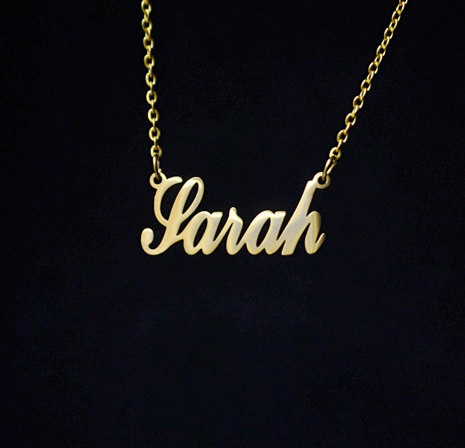 Sarah name necklace Clearance