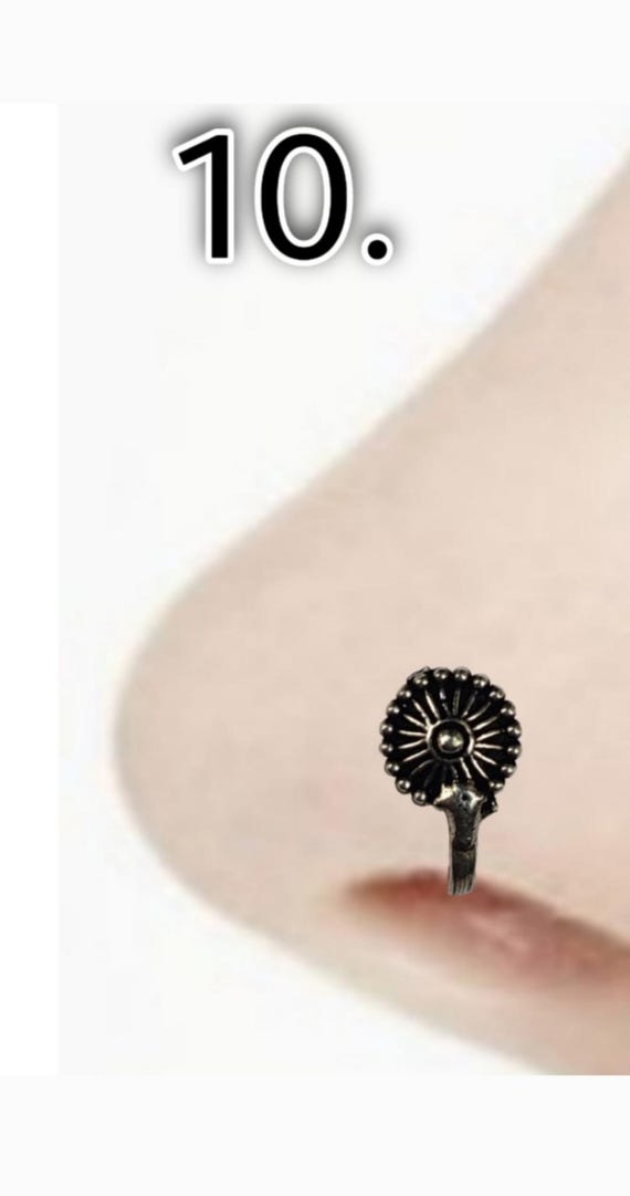 Lady nose pin deals