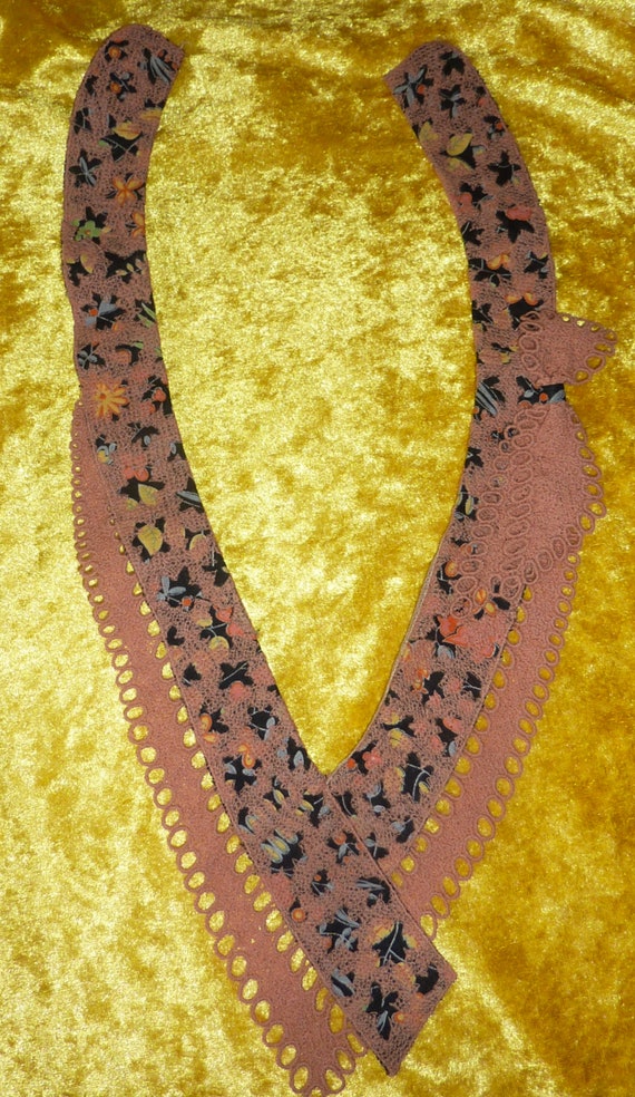 Splendid Vintage 1940's Detachable Collar, Pin-on… - image 4