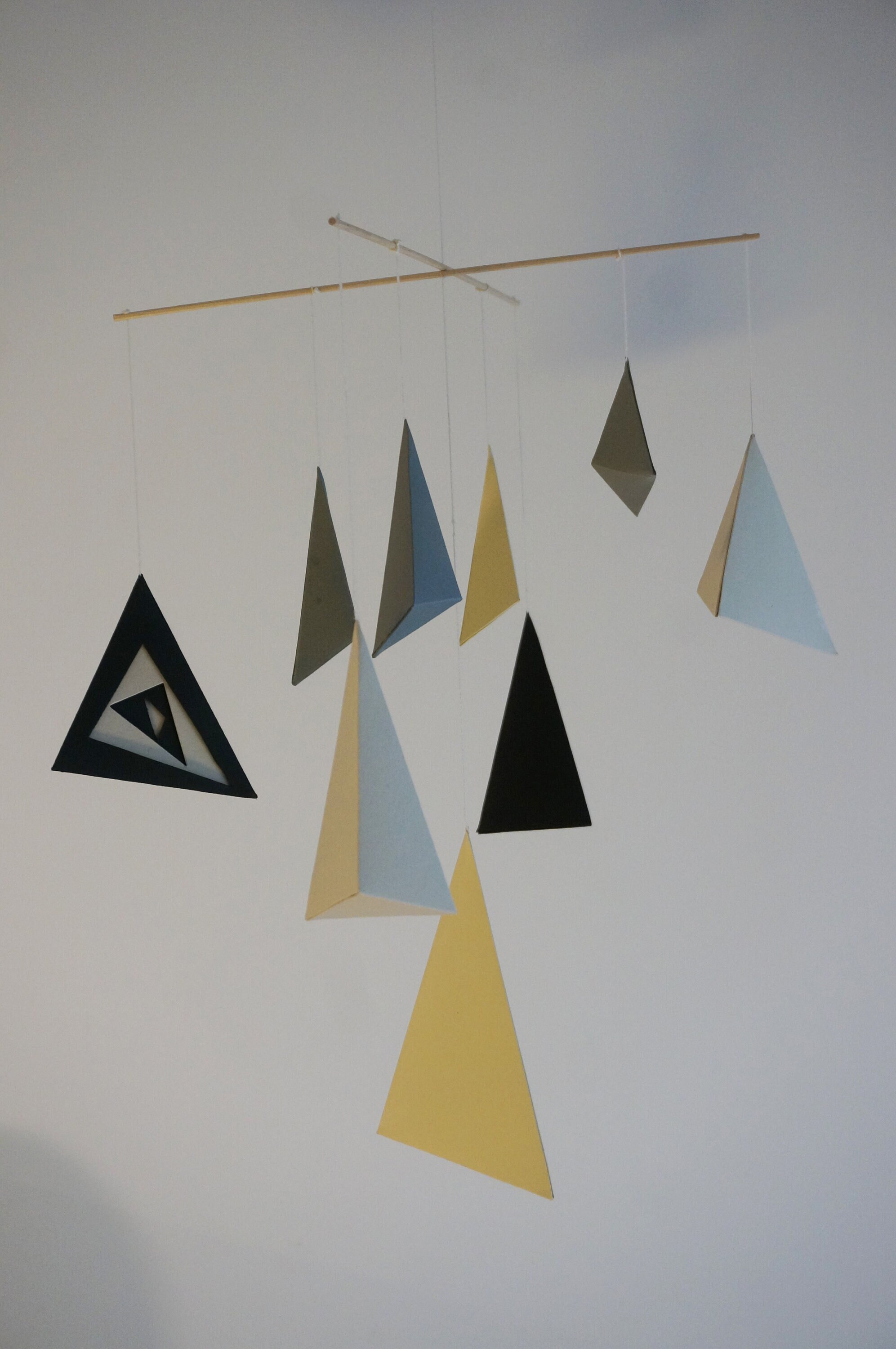 Mobile Géométrique Noir et Blanc