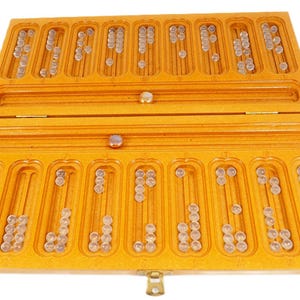 Toguz Korgool Kumalak 9qumalaq Kyrgyz Kazak mancala board games lover gift seniors adult kids boy mind strategy family portable board games