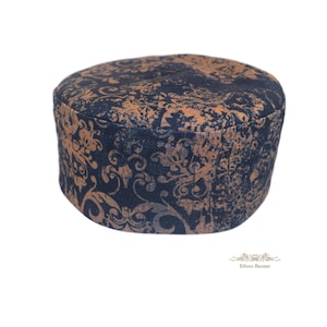 Festival brimless cap kippah kufi kipa pillbox kuchi fez yarmulke taqiyah tubeteika skullcap takke hat vintage pattern headwear gift man him