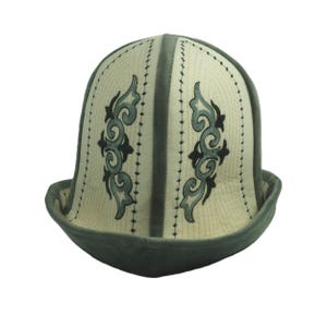 プレミアム民族カルパック帽子キャップベルベットキルギス遊牧民