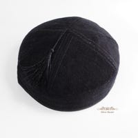 Black Wool Fez Hat for Men – Soft Felt Igbo Cap | Traditional African ...