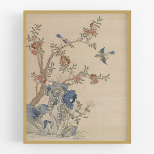 Chinoiserie Birds Art Print