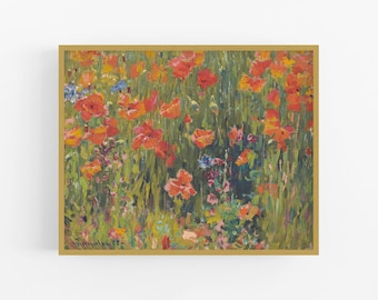 Poppies Gemälde Reproduktion Kunstdruck