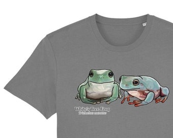 White's Tree Frog Charity T-Shirt (Organic Cotton/Unisex)