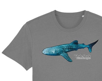 Whale Shark Charity T-Shirt (Organic Cotton/Unisex)