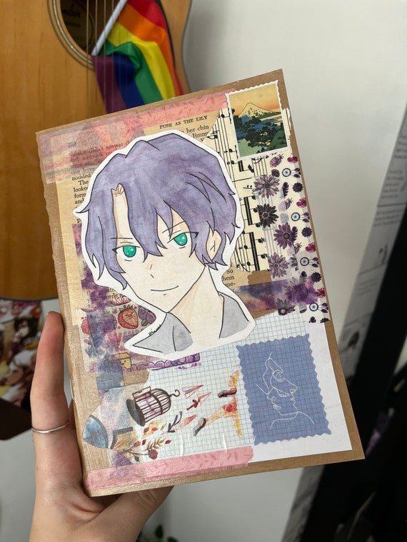Decorated Art Sketchbook Cute, Kawaii, Anime, Aesthetic, Y2k 
