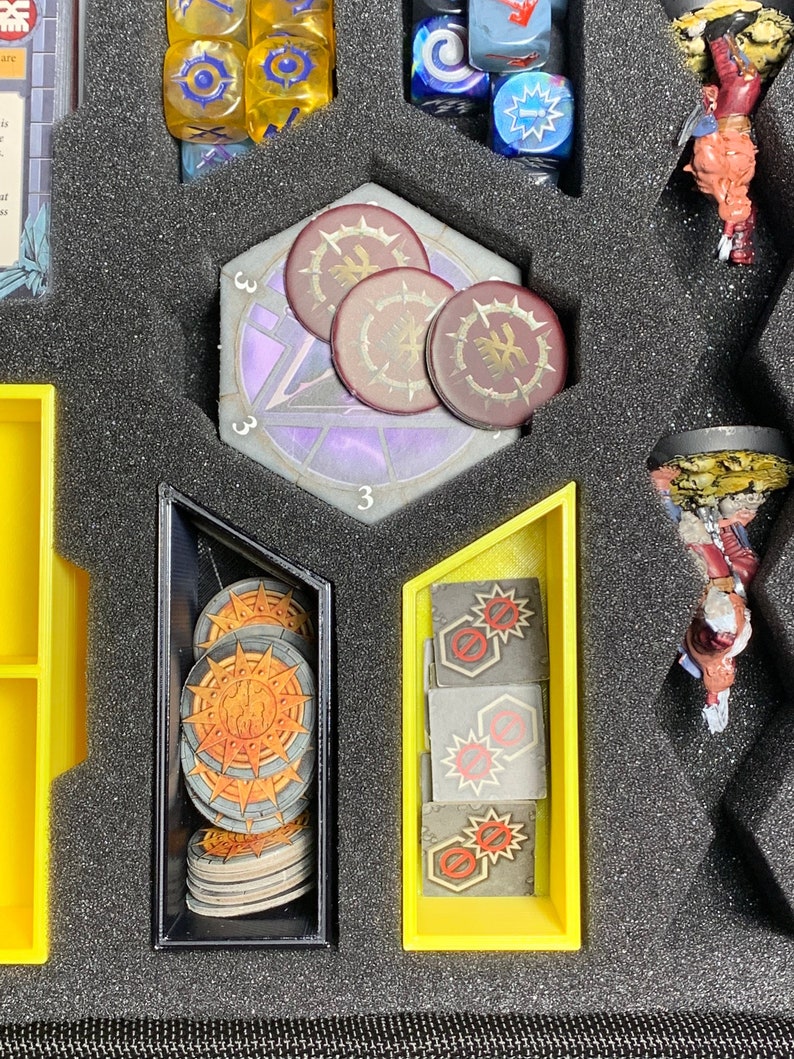 Warhammer Underworlds Token Organizer for Official Case