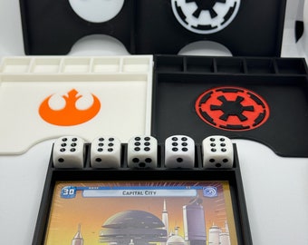 Star Wars Unlimited Base Command Center for 5 D6 Dice