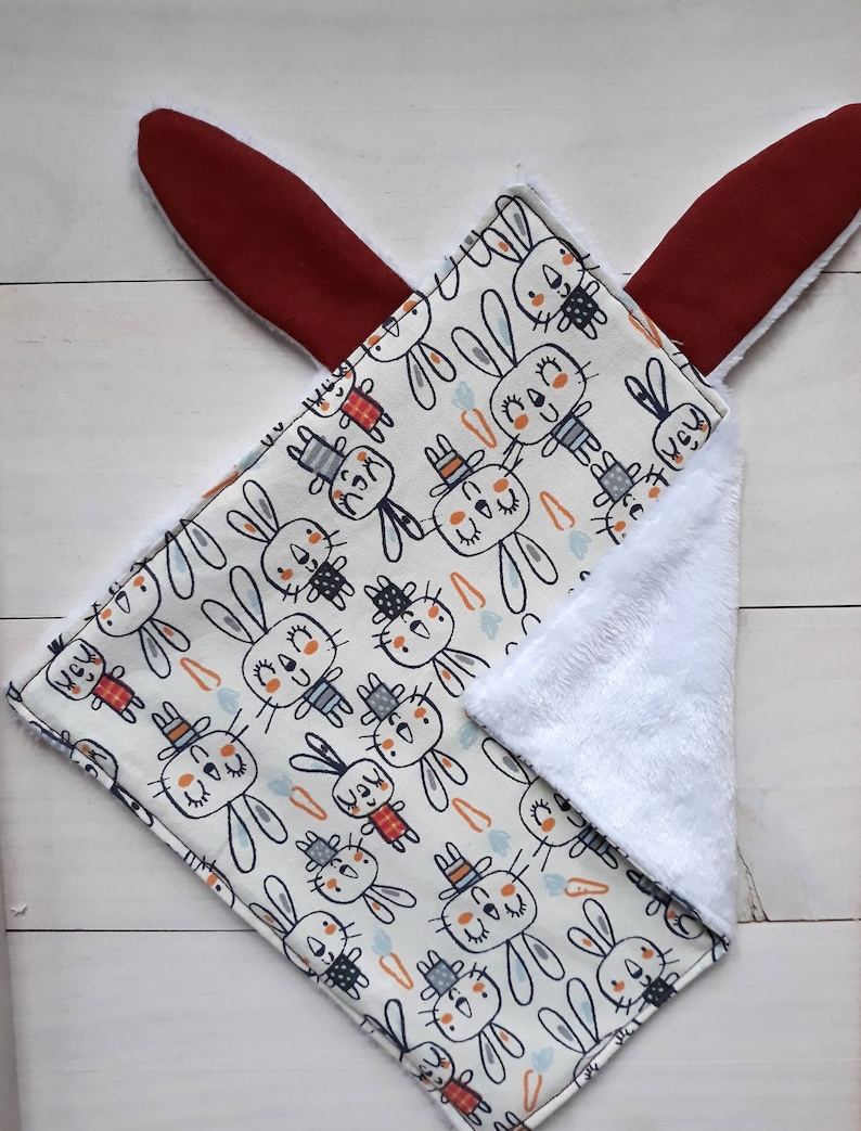 Kit couture baby soft rabbit fabrics oeko tex