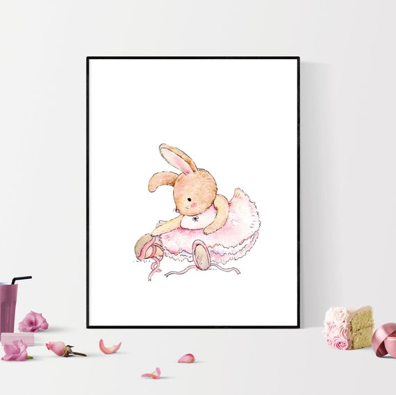 nursery bunny prints