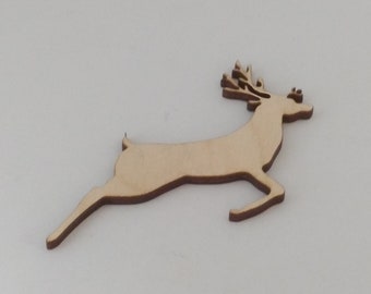 Deer Blank Wooden Craft- Laser Cut - 3mm plywood