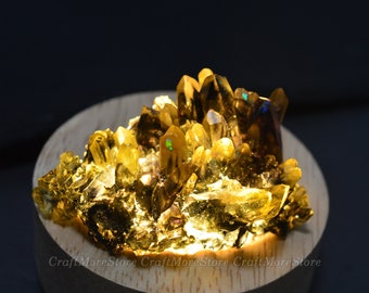 Gran racimo de cristal Molde de silicona para decoración del hogar - Molde de resina en forma de coral - Piedra preciosa para productos para el hogar Fabricación - suministros artesanales