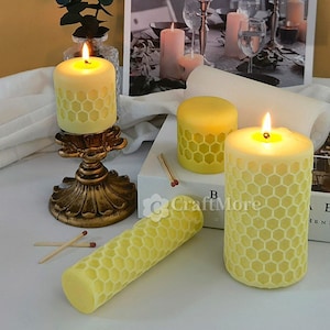 Silicone Bee Mould, Small Cavity Honeycomb Mold, Silicone Candle