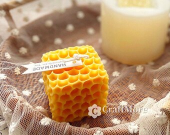 Square honeycomb candle mold-hollow surface candle silicone mold-silicone candle mold-cube candle mold-creative candle mould