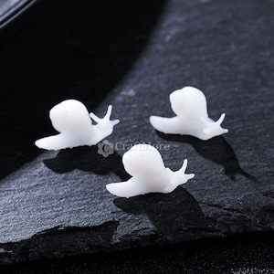 3D Snails Model-Mini Snails Model Fillers For Silicone Mold-Cute Snails Filling Materials for Epoxy Resin Mold-DIY Micro Landscape Decor