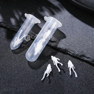 3D Mini Scuba Diver Model-Diver Model Fillers For Silicone Mold-Scuba Diver Filling Materials for Epoxy Resin Mold-DIY Micro Landscape Decor