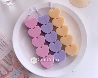 Love candle mold-silicone candle mold-fashion cylinder candle mold-heart cylinder candle mold-home scented candle DIY