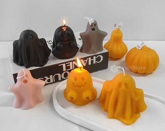 Ghost Candle Silicone Mold-Ghost Candle Mold-geurende kaars schimmel-Cement Beton Gips Ghost Mold-Ghost Hars Mold-Halloween Decoratie