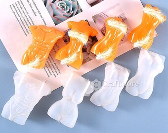 Muffa per candela per corpo donna sexy -Stampi in resina per corpo donna sexy -stampo per corpo femminile in silicone - stampo per corpo femminile per donna incinta - stampo per candela per candele per canne in gesso