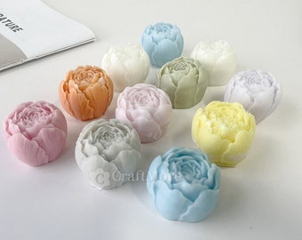 3D rose silicone mold-rose flower candle mold-scented candle mold-flower concrete mold-flower diffuser stone mold-rose aroma plaster mold