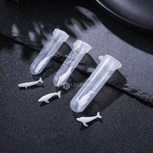 Modelo de baleia 3D-Mini enchimentos de modelo de baleia para molde de silicone-materiais de enchimento de baleias cinzentas para molde de resina epóxi-diy decoração de micro paisagem de baleia
