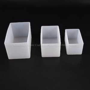 3 styles rectangle Silicone Mold for Home Decoration-Large size rectangle epoxy resin molds-Silicone soap mold-Silicon mold for resin craft