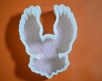 Flying Eagle Car Freshie Mold Silicone Air Freshies Molds For Aroma Beads Bird Candle Soap Mold Resin Mold Oven Safe