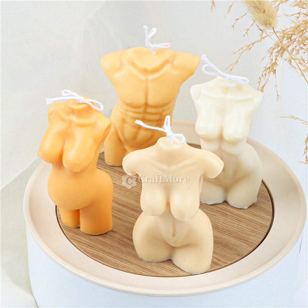 Moule Silicone 3D Corps Humain Femme - Moule Bougie, Chocolat Et Gâteau