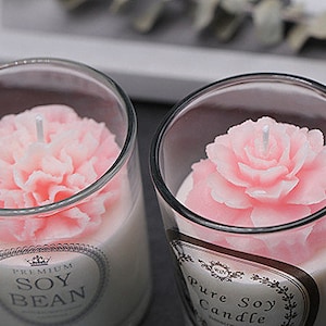 3D Carnation Candle Mold –