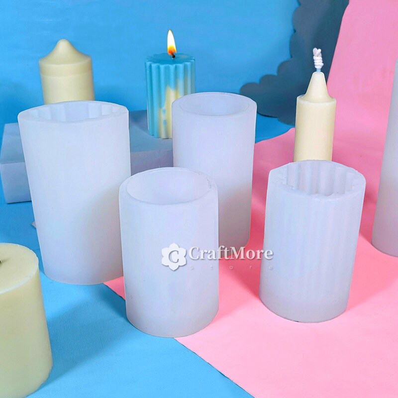 Candle Mold - Silicone Candle Mold - Cylinder Shaped Candle Mold - Can –  LightningStore