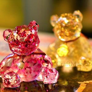 Cute teddy bear Silicone Mold - Bear resin mold for Jewelry Making -bear sculpture decoration - Sculpture handicraft - craft supplies