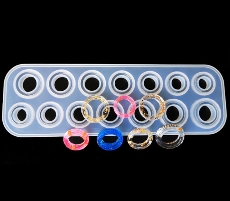 Silicone Ring Mold DIY Making Resin Ring Molds Resin Jewelry Etsy